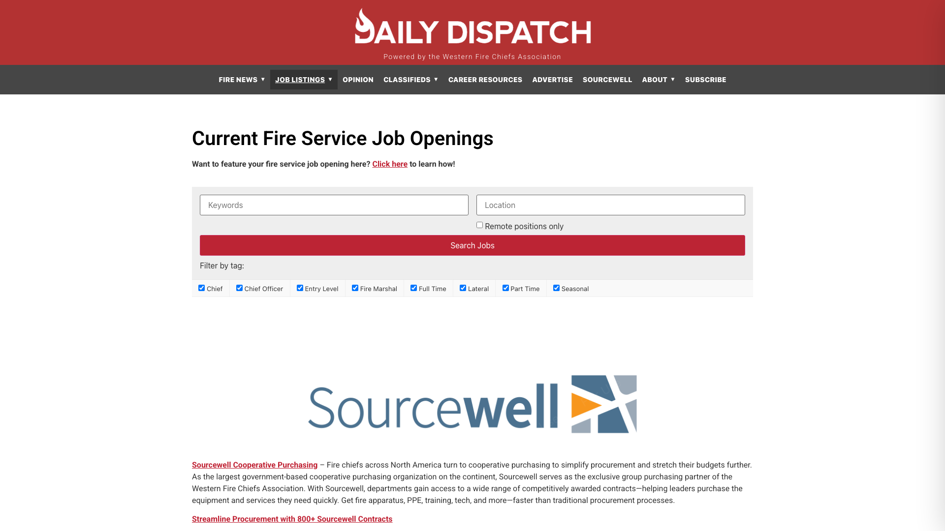 Jobs Board
